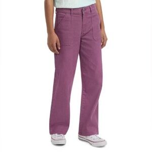 Levi's - Girls Wide Leg Denim Jeans - Purple, Size 14
